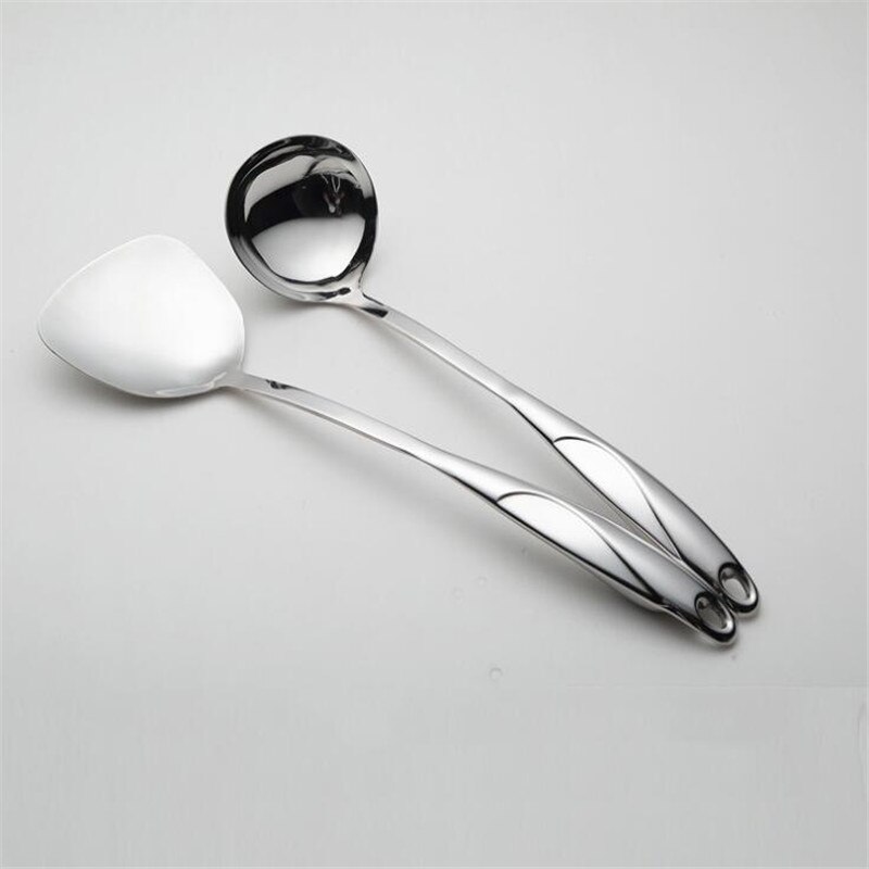 Ustensiles de cuisine en acier inoxydable cuillère pelle ustensiles de cuisine ustensiles de cuisine cocina utensilios spatule louche ustensiles de cuisine