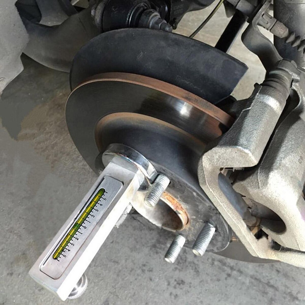 Bil camber måler med magnetisk base bærbar magnetisk camber vinkel justeringsmåler bil motorcykel reparation måleværktøj