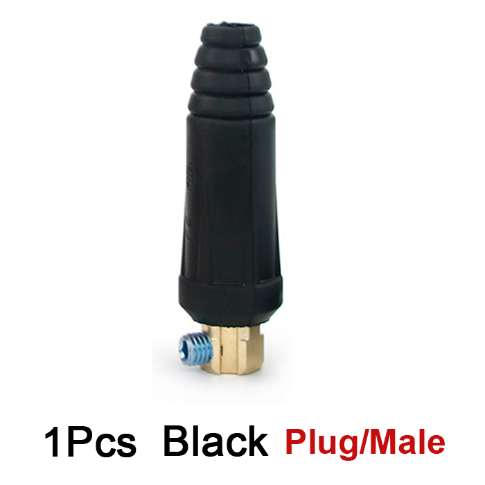 DKJ 10-25 35-50 50-70 conector de Cable máquina de soldadura europea conector de Cable macho hembra de ajuste rápido adaptador de enchufe: Beige / 3 mm