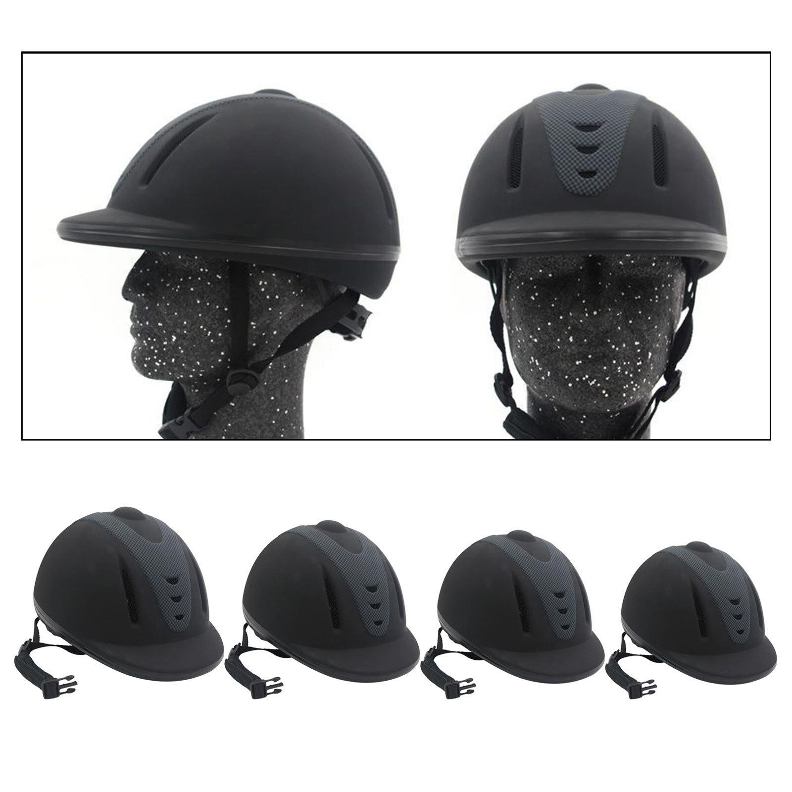 Adjustable Horse Riding Hat Ventilated Helmet Equestrain Protective Gear Outdoor Sports Hose Riding Covers