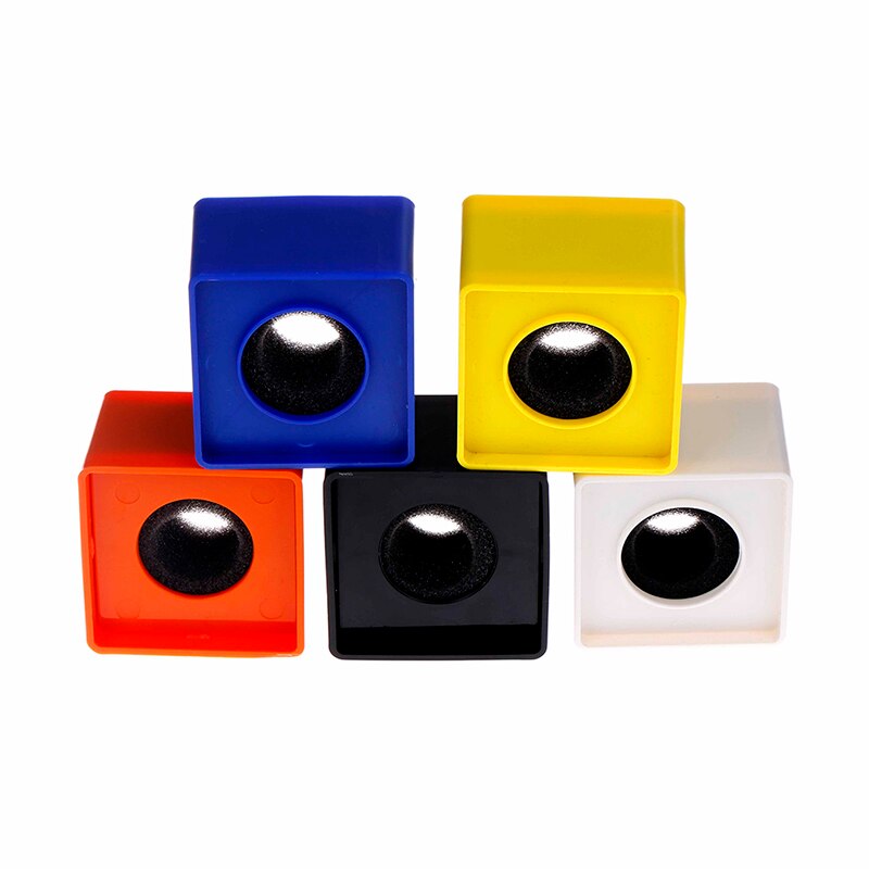 1pc ABS KTV Mic Microphone Logo Flag Station Square Shaped Interview