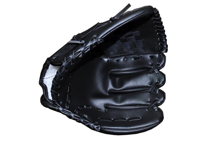 XVT 11.5 inch Baseball Handschoenen Draagbare Dark Brown Duurzaam Softbal Honkbal Handschoen Sport Player Preferred: black