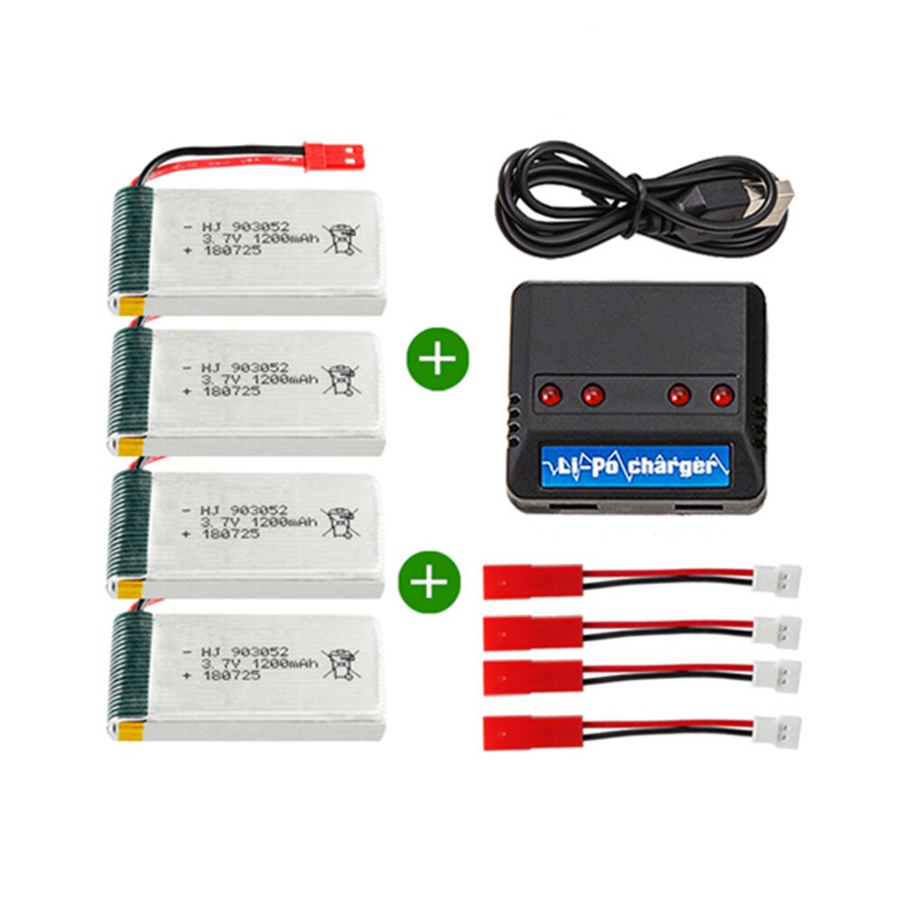 Lithium-Polymer Akku 3,7V 1800mAh Für RC Drohnen Wie Syma X5SW, HQ898B – Wiederaufladbar & Leicht