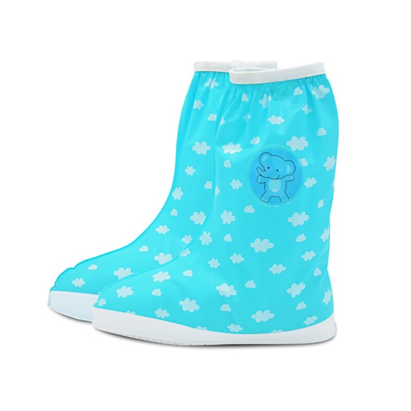 Baby Kid Kinderen Regen Schoenen Cover Leuke Waterdichte Laarzen Antislip Overschoenen Herbruikbare