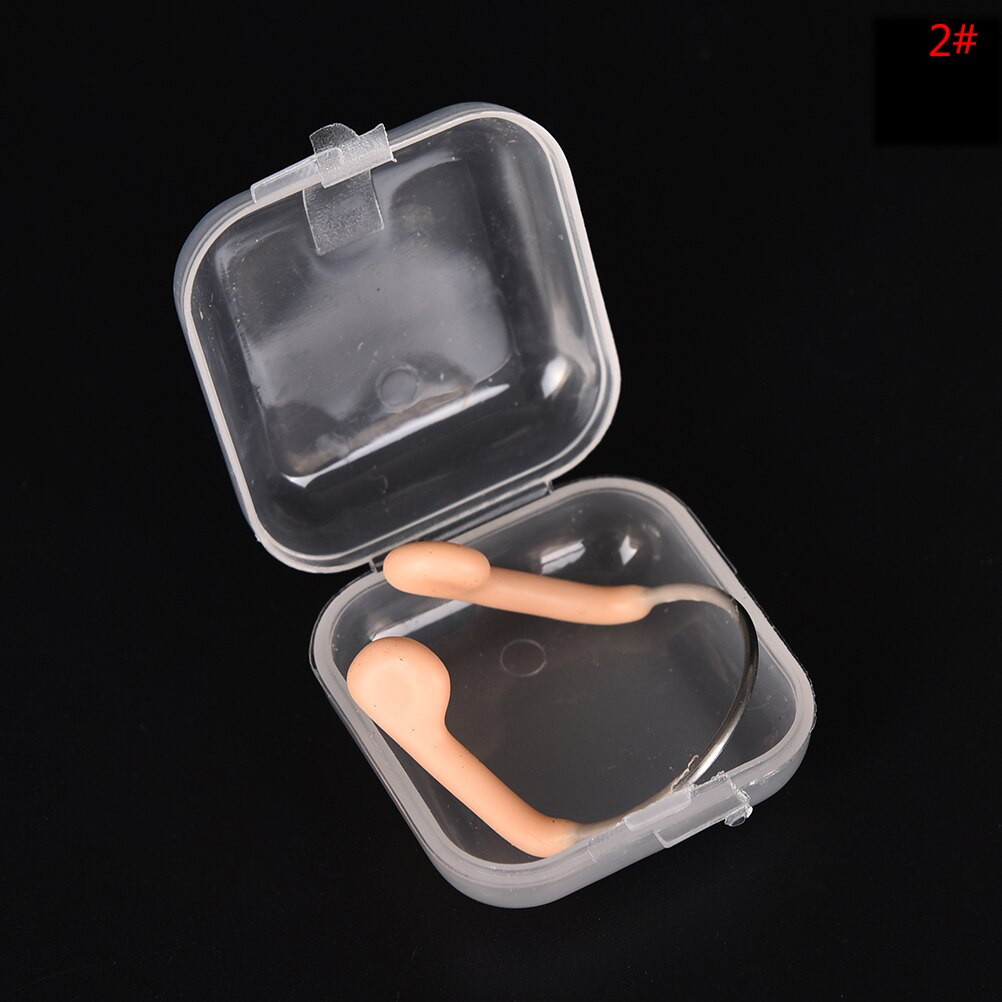 Durable No-skid Soft Silicone Steel Wire Nose Clip For Swimming Diving Water Sports Swimming Nose Clip