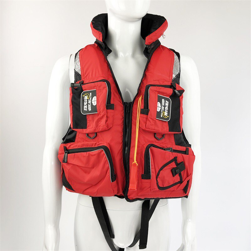 Adulti Bambini Vita Kayak Giubbotto Salvagente Giubbotto di Salvataggio di Nuoto di Surf Pesca Galleggiante Canoa Canottaggio giubbotto di Salvataggio Giubbotto