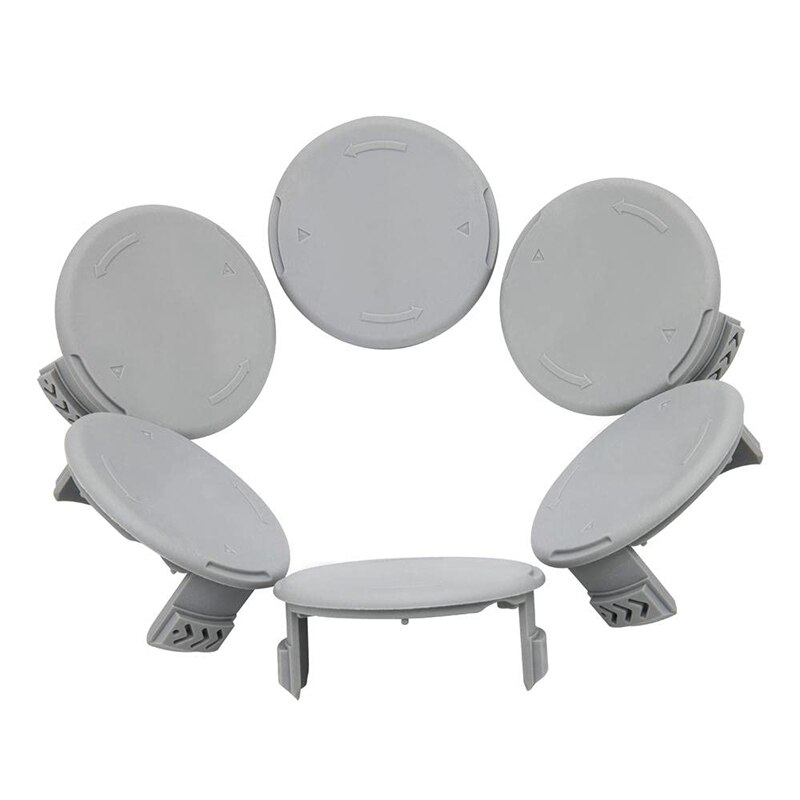 6 Pack AC14HCA Spool Cap, Replacement Spool Cap For Ryobi One+ 18V, 24V, 40V Cordless Trimmers: Default Title