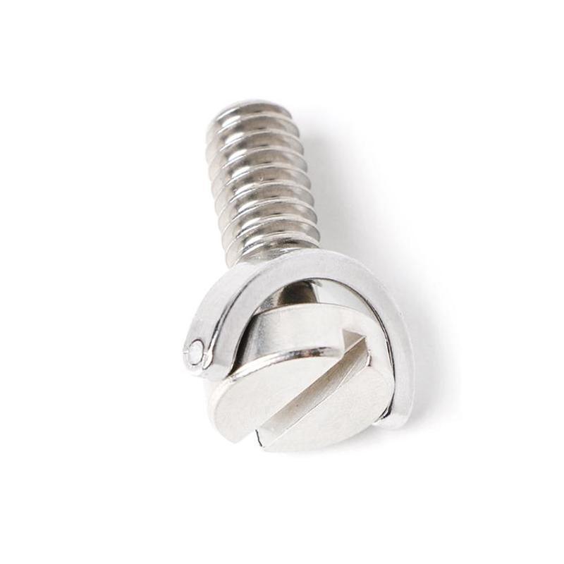 1/4-inch Camera Screw Steel Tripod Head Quick-mounted Word Lengthened Fast-dismantling Screws Groove Screws Plate