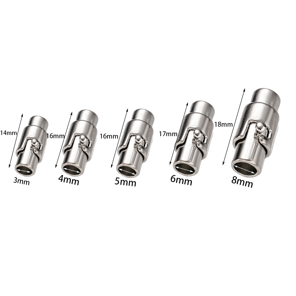 5 stuks magnetische sluitingen armband koord eindkappen sluitingen connectoren slot voor lederen armband ketting sieraden ambachtelijke maken benodigdheden