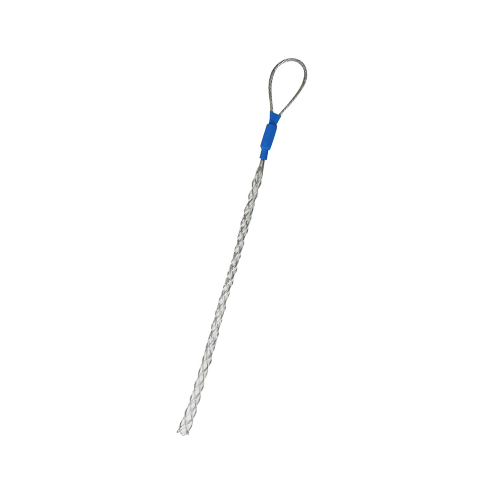 6 farbe Kabel Ziehen Socken Griffe Stahl Verzinktem Gittergewebe Abzieher Werkzeuge Zubehör Antislip Rohr Leitung Netz Abdeckung Für 4-25mm: Blau (4-6mm)