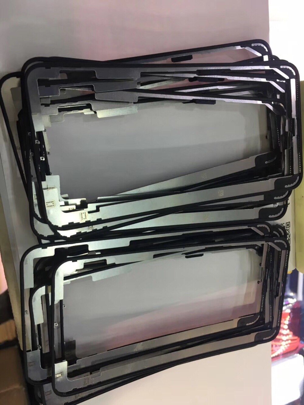 1pcs LCD Screen Front Glas Objektiv für iPhone 11 pro X XR XS MAX Vorderen Äußeren Glas Objektiv + rahmen + OCA Ersatz
