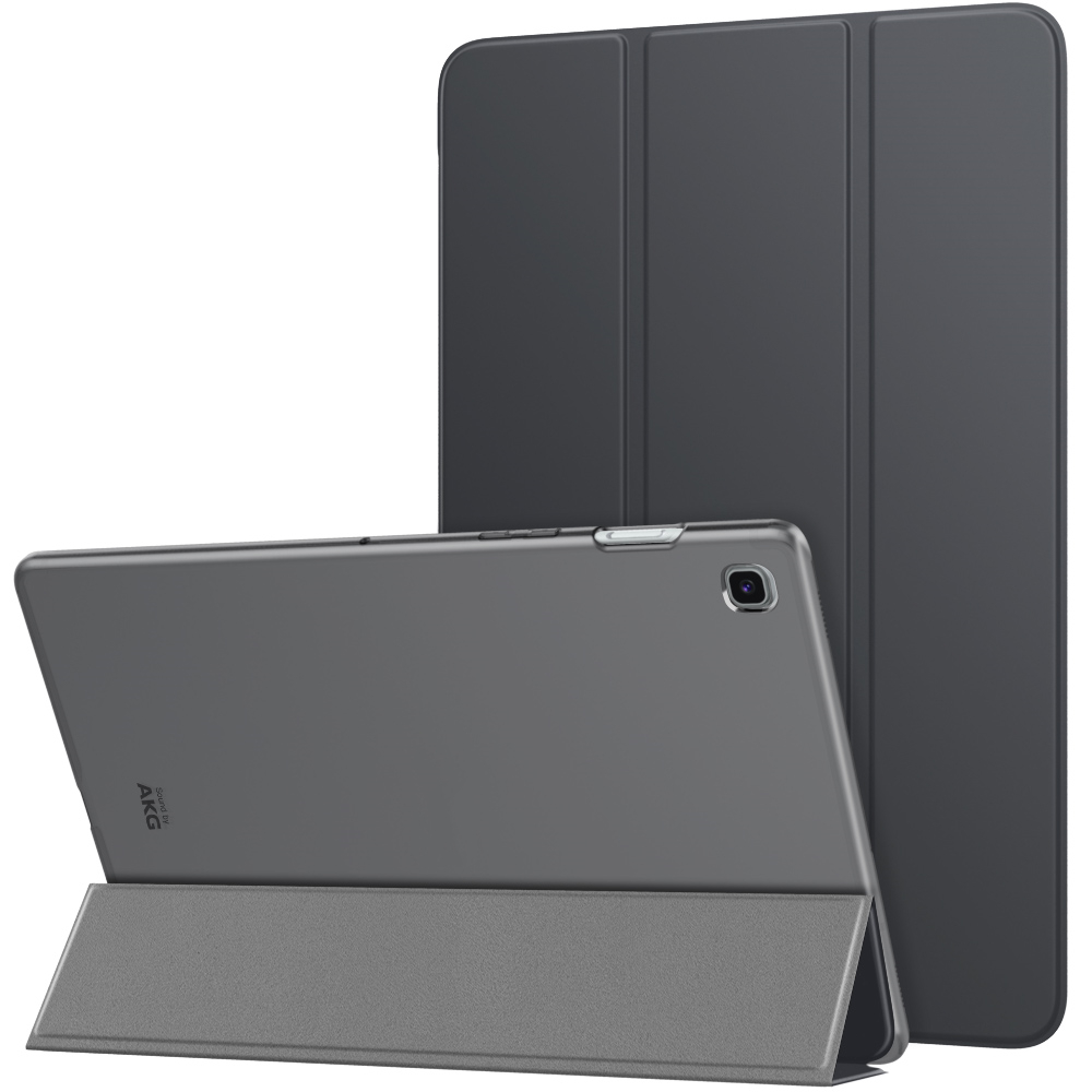 Funda MoKo para Samsung Galaxy Tab S5e , carcasa ultrafina y delgada con soporte triple y parte trasera esmerilada con encendido y apagado automático: Blanco