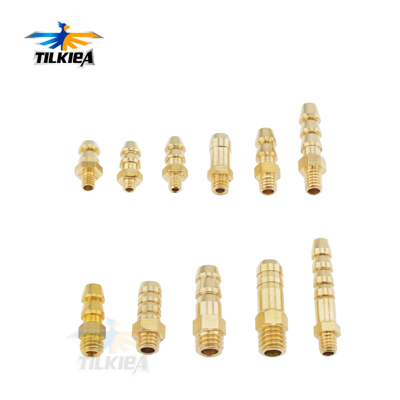 Rc Boat Brass Water cooling faucet M3/M4/M5/M6 Thread Water Nipples Fuel Nozzles For Methanol Gasoline Boat 2pcs