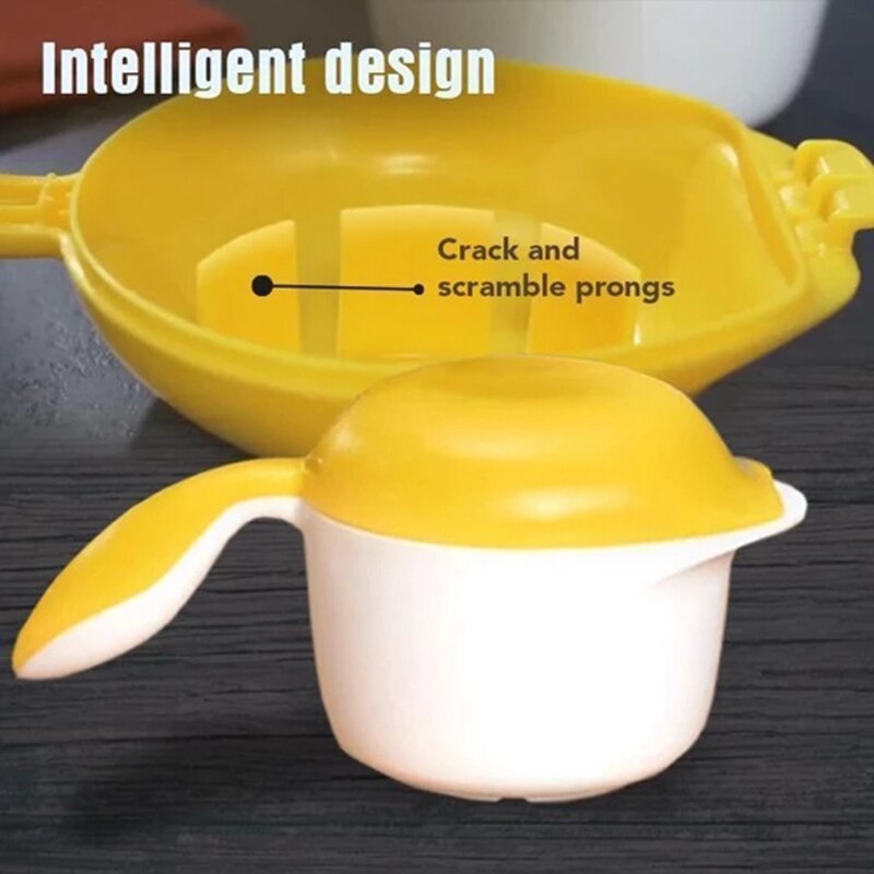 Fast Microwave Scrambled Egg Maker Shake A Egg Easy Steamed Egg Cooking Tools on The Go Kitchen Accessories Seen on TV