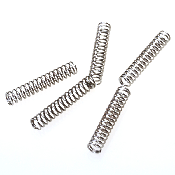 Verchroomde gitaar humbucker pick-up veren voor vervangende onderdelen voor elektrische gitaar, 8-pack