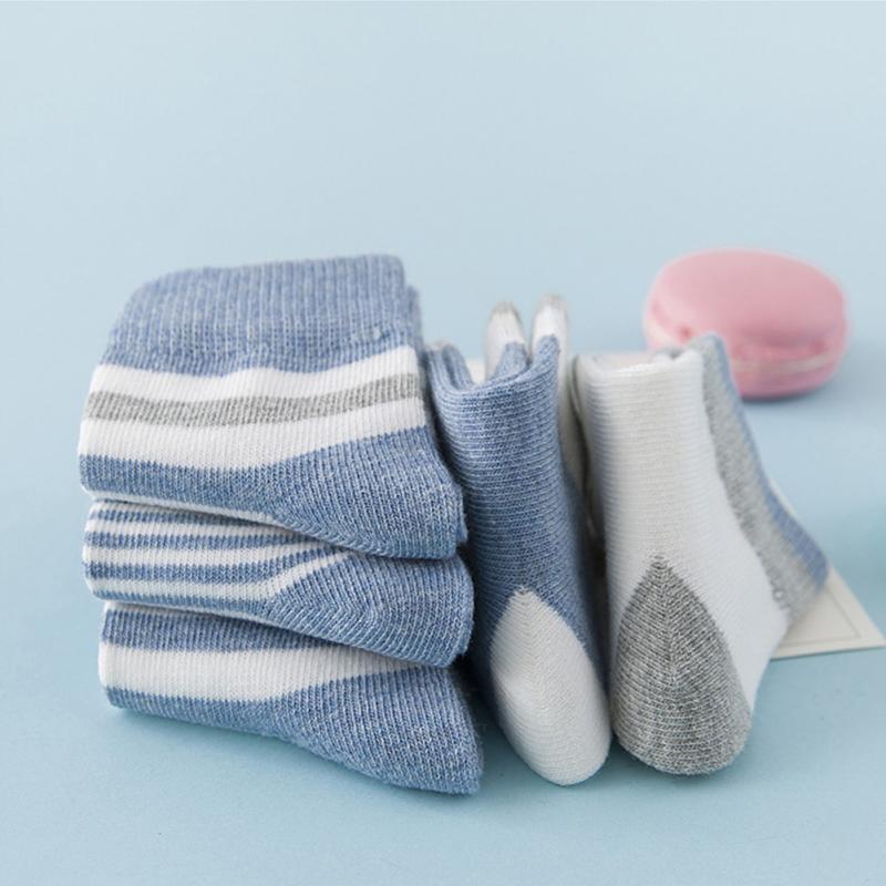 5 paare/paket Herbst Unisex Baby Jungen Socken Kinder Socke Baumwolle Kinder Mädchen Socken 0-6Y