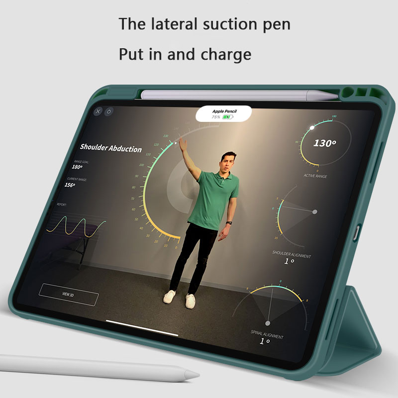 Goojodoq hoesje voor ipad pro 11 & , ultradunne pu leren smart cover zachte funda voor ipad pro 11 inch 2nd generatie hoesje