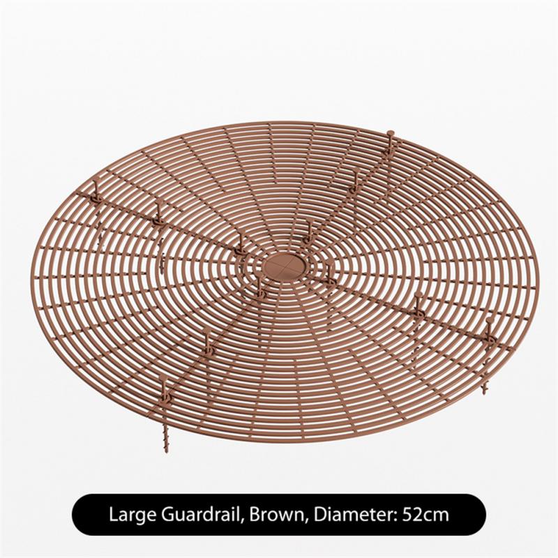 19/52CM Multi-use Plant Pot Cover Square/Round Plastic Pot Grid Soil Guard Cover Plant Protector Garden Accessories