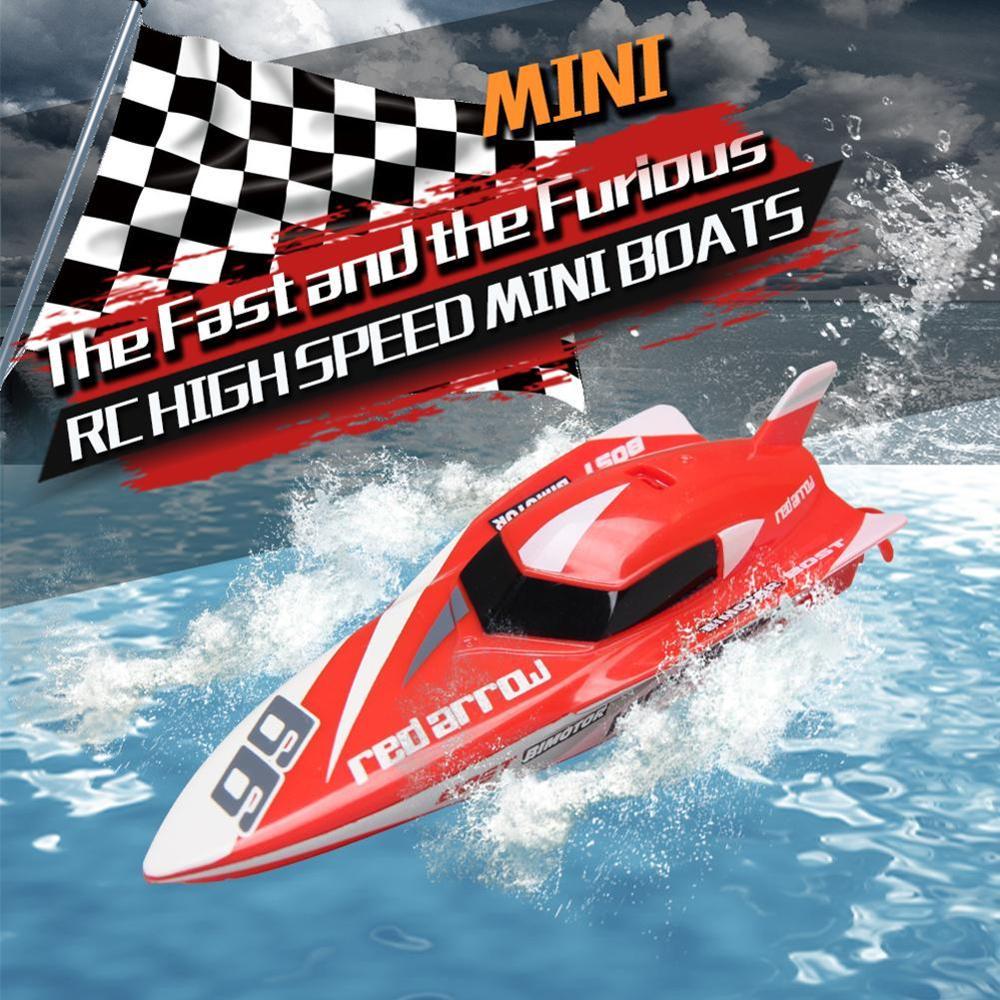 Rc Roeien Water Stunt Kinderen Speelgoed 2.4G Mini Afstandsbediening Boot Indoor En Outdoor Speelgoed Mini Memote Controle Boot