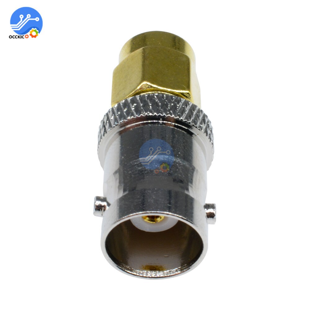 1 pcs RF Coaxial SMA Male Plug to BNC Female Connector Convert M/F Radio Antenna Connector Adapter
