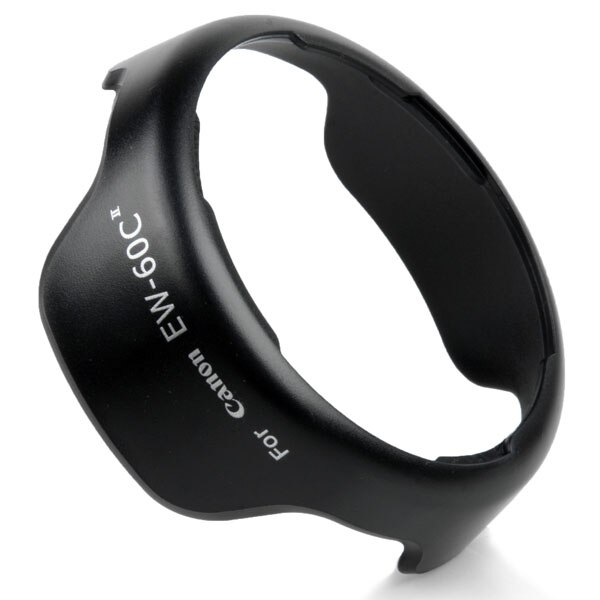 EW-60C II-Accesorios de lentes de cámara Reversible para Canon 600D 550D 650D ew-60cii 18-55mm, Lente de 58mm EF-S EW 60C ii