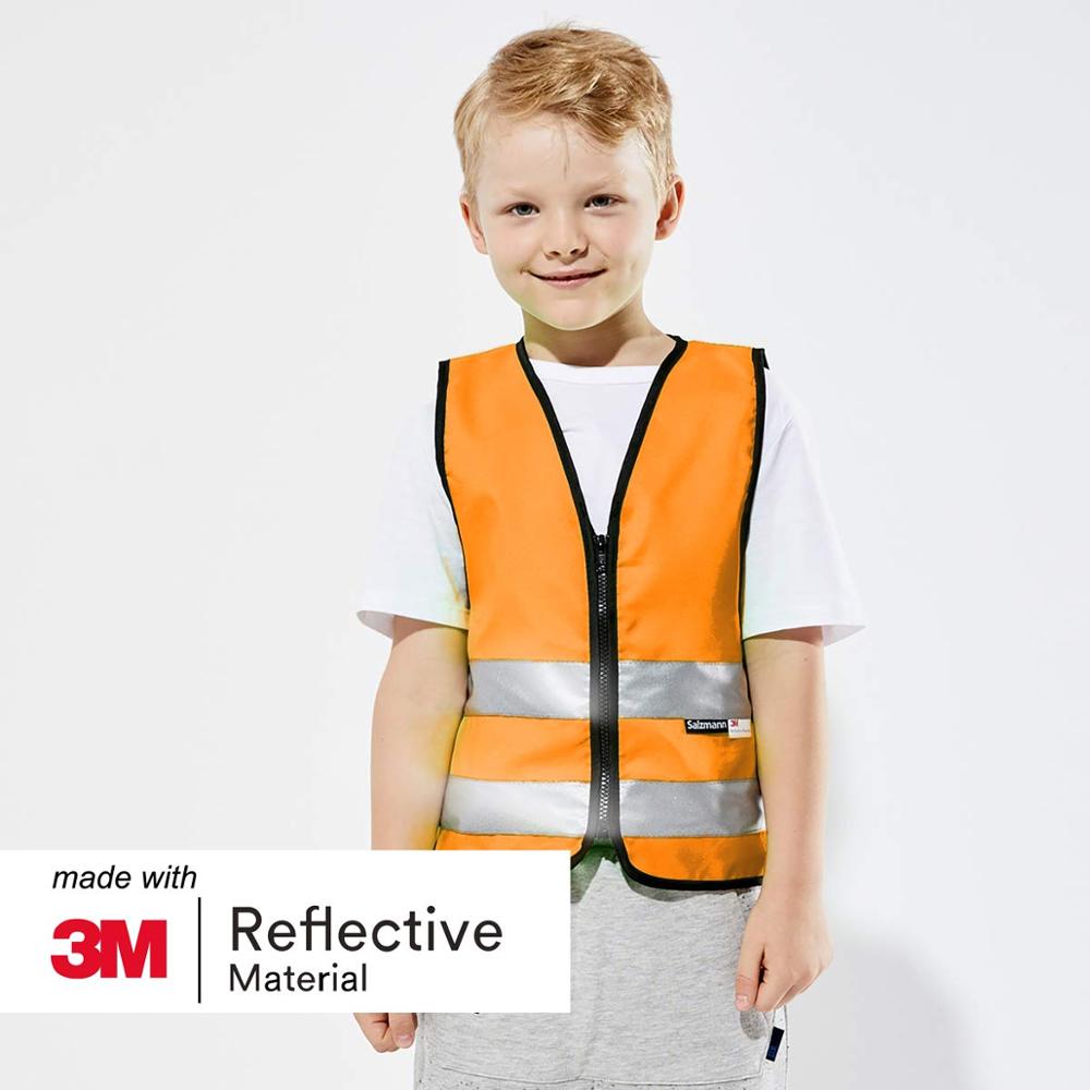 Salzmann 3 M freundlicher Sicherheit Weste, gemacht mit 3 M Reflektierende Material