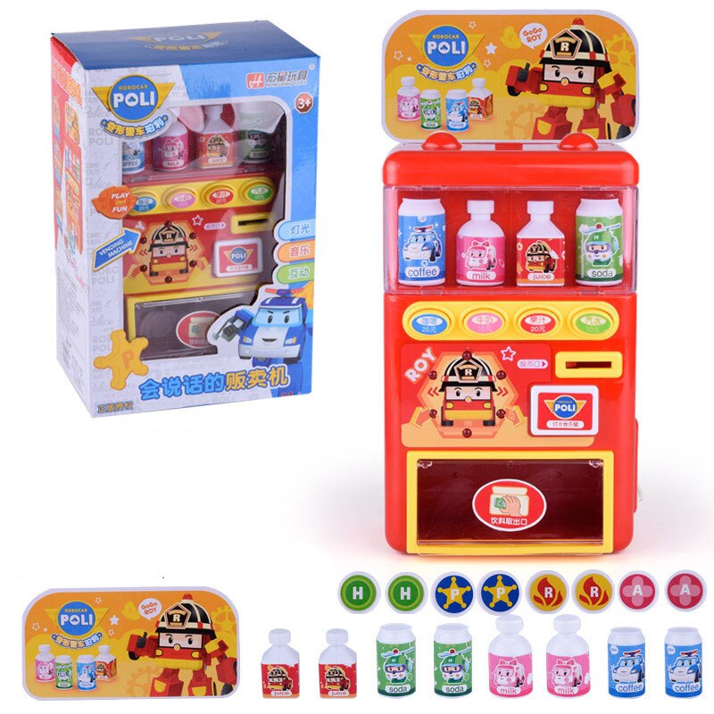 freundlicher Spielzeug Vorgeben einstellen Simulierte Automaten Puzzle Getränke für freundlicher: groß RedwithGiftBox