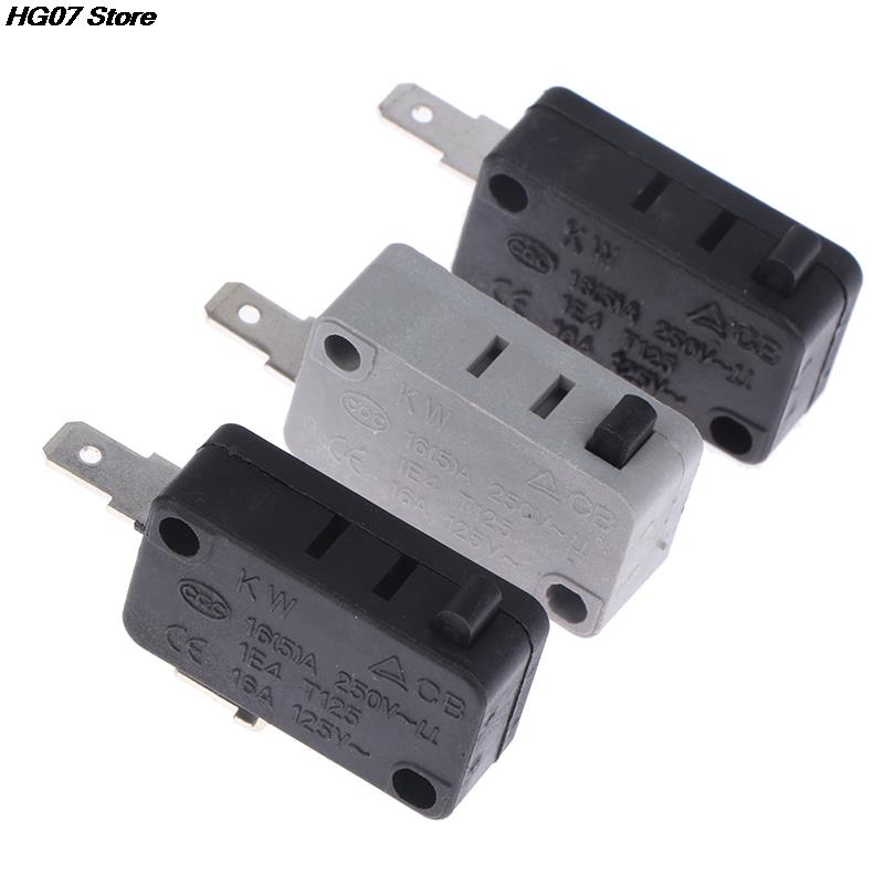 Micro Switch Microwave Oven Kw16(5)A250Vac KW3A Microwave Oven Door Micro Switch 125V/250V 16A Normally Open Switch