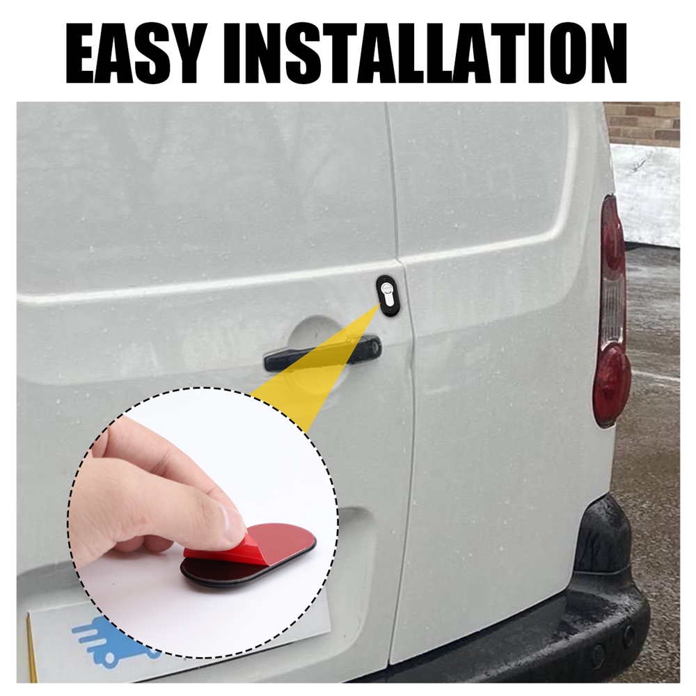 2pcs Universal False Van Door Anti Theft Deterrent Protection Security Kit Deadlock Locks