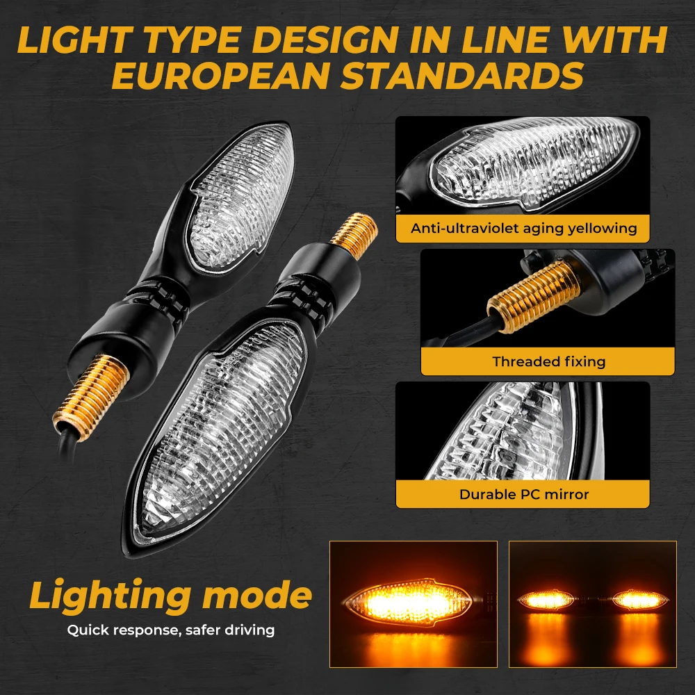 Led-blinklysblinklys til duke 390 smc /r 1290- super-adventure-lygte med e-mark fit duke 200 mototilbehør