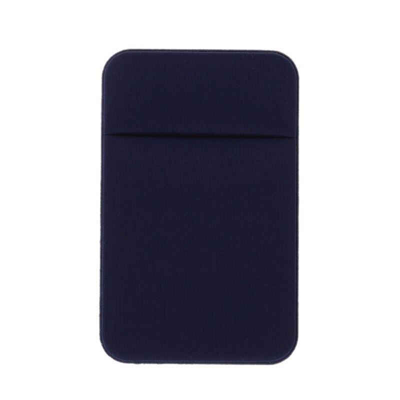 Mobile Phone Credit Card Wallet Holder Pocket Stick-On Adhesive Elastic Tool: DB