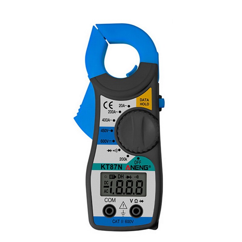 1PCS Clamp Multimeter LCD Digital AC/DC Current Ammeter Voltage Resistance Capacitance Volt Amp Ohm Meter With Tester Probe