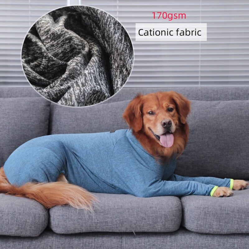 Pet Clothes Jumpsuit Medium Large Dogs Pajamas For Dog costume Long-sleeved Coat For Dogs Surgery Recovery Clothing