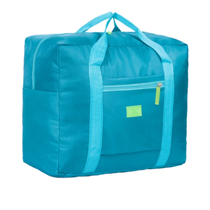 Draagbare Multi-Functie Zak Vouwen Reistassen Nylon Waterdichte Tas Grote Capaciteit Hand Bagage Zakenreis Reistassen: dark green