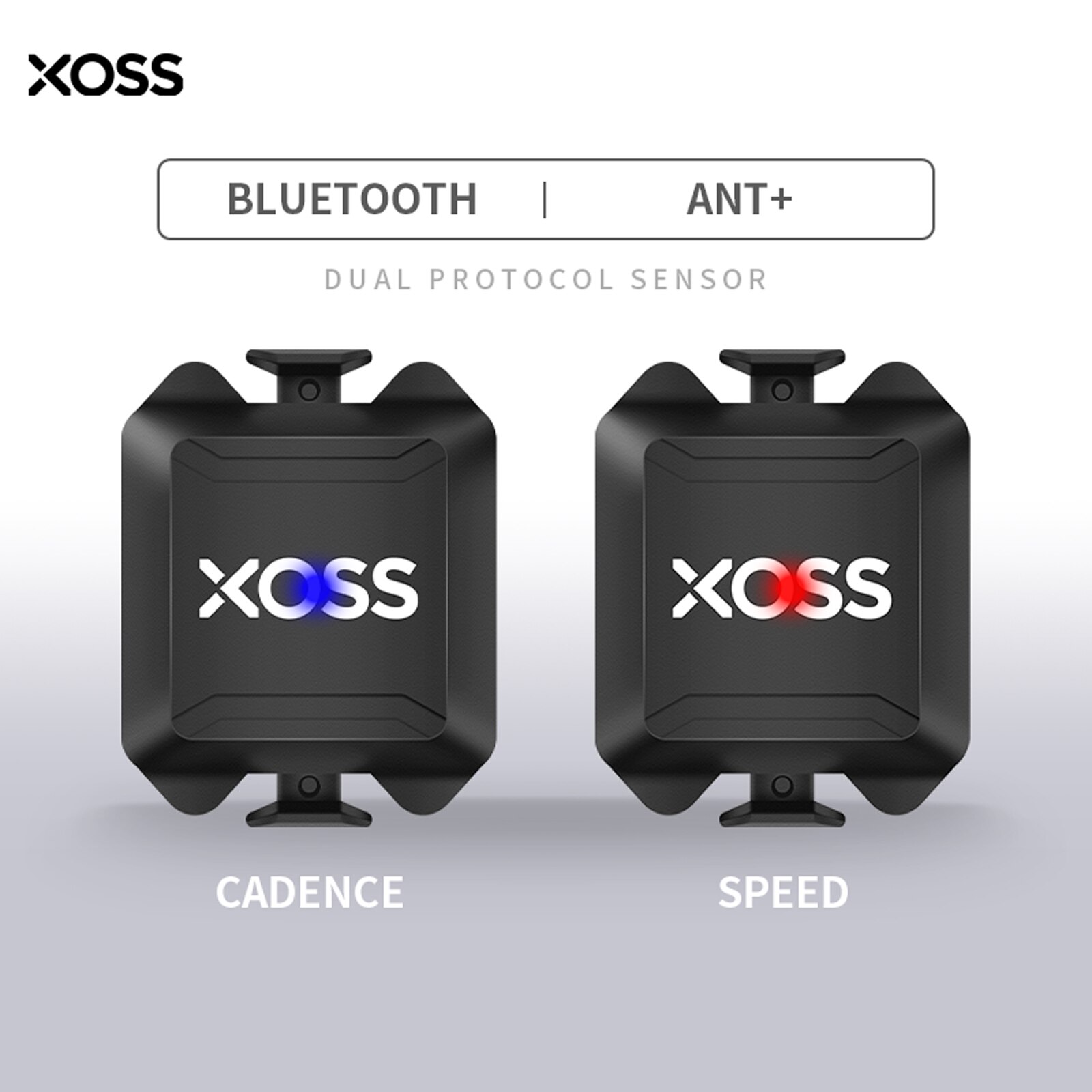 Xoss Snelheid Cadanssensor Ant + Bluetooth Speedmeter Compatibel Voor Garmin Igpsport Bryton