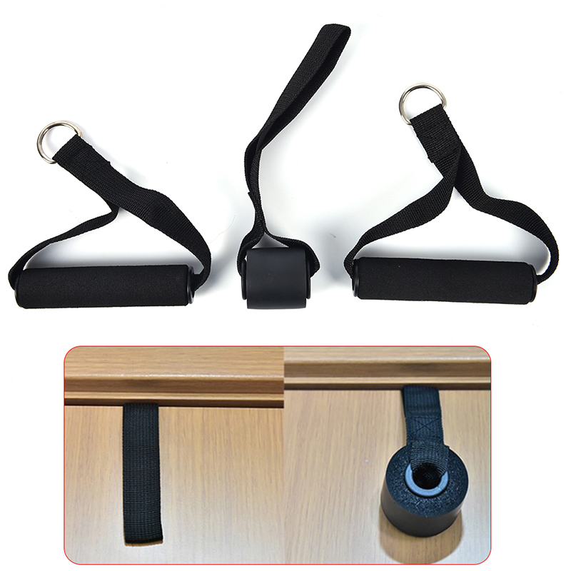 Door Anchor D-Handle Indoor Resistance Bands Muscle Training Exercise Equipment