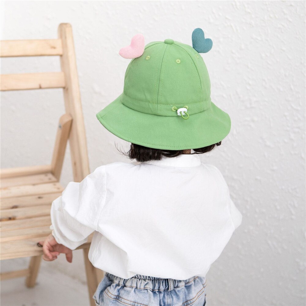 Sombrero de Sol para bebé, gorra para niños, Panamá, Unisex, playa, sombrero de cubo, gorros infantiles de dibujos animados, protección UV, 6-24 meses