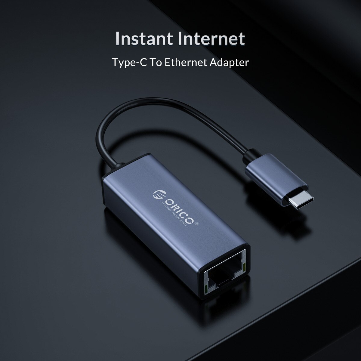 Orico Lan Netwerkkaart USB3.0 Ethernet Passen Type C Naar RJ45 Gigabit Externe Netwerkkaart Voor Mac Windows 10 Pc xiaomi