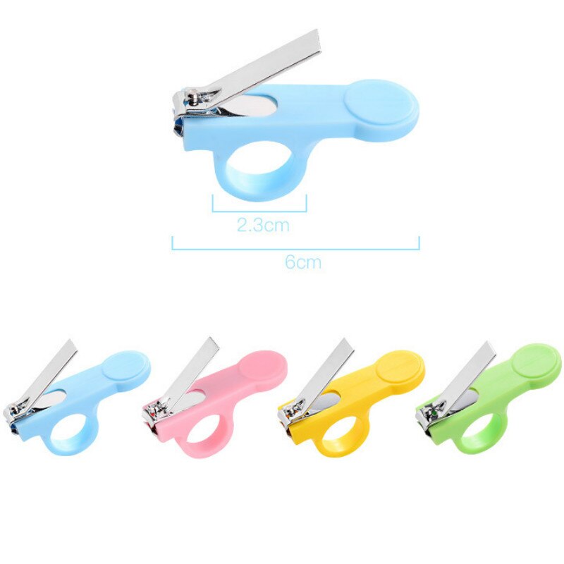 Children Pocket Finger Toe Nail Clipper With Magnifier Magnifying Glass for Babies Children & Adults Baby Manicurem Nail Care