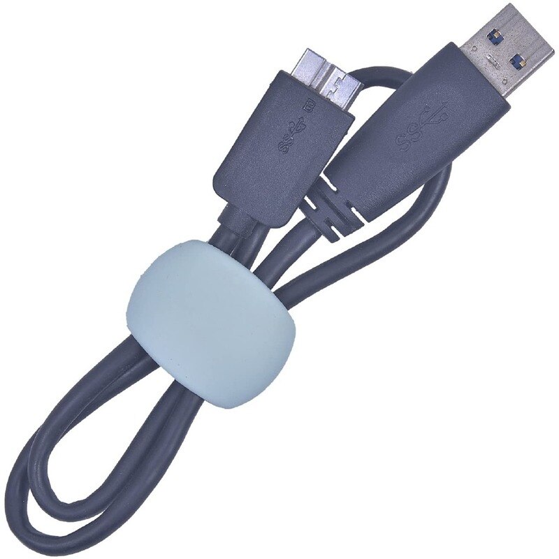 4 stücke Kabel Halfter Silikon Kabel Organizer flexibel USB Wickler Verwaltung Clips Halfter Für Maus Tastatur Kopfhörer Headset