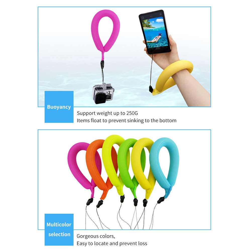 Drijvende Armband Foam Wrist Strap Veiligheid Camera Drijvende Gereedschap Laden-Lager Pols Band Duiken Arm Band Met Neopreen