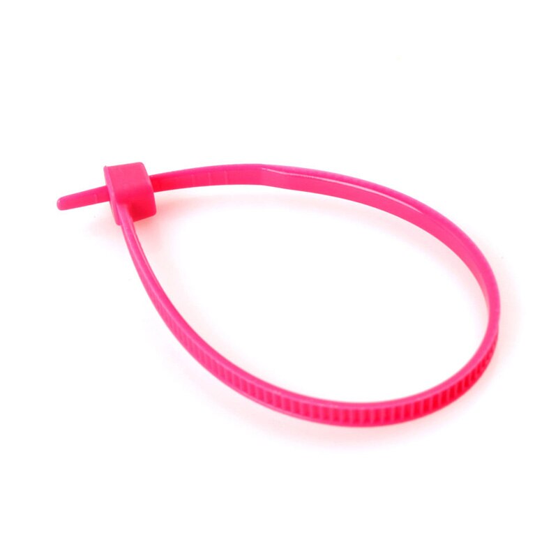 100Pcs Gemengde Kleur Plastic Kabelbinders Riem Vastmaken Tie 102Mm X 2Mm Zip Tie Cable Tidy