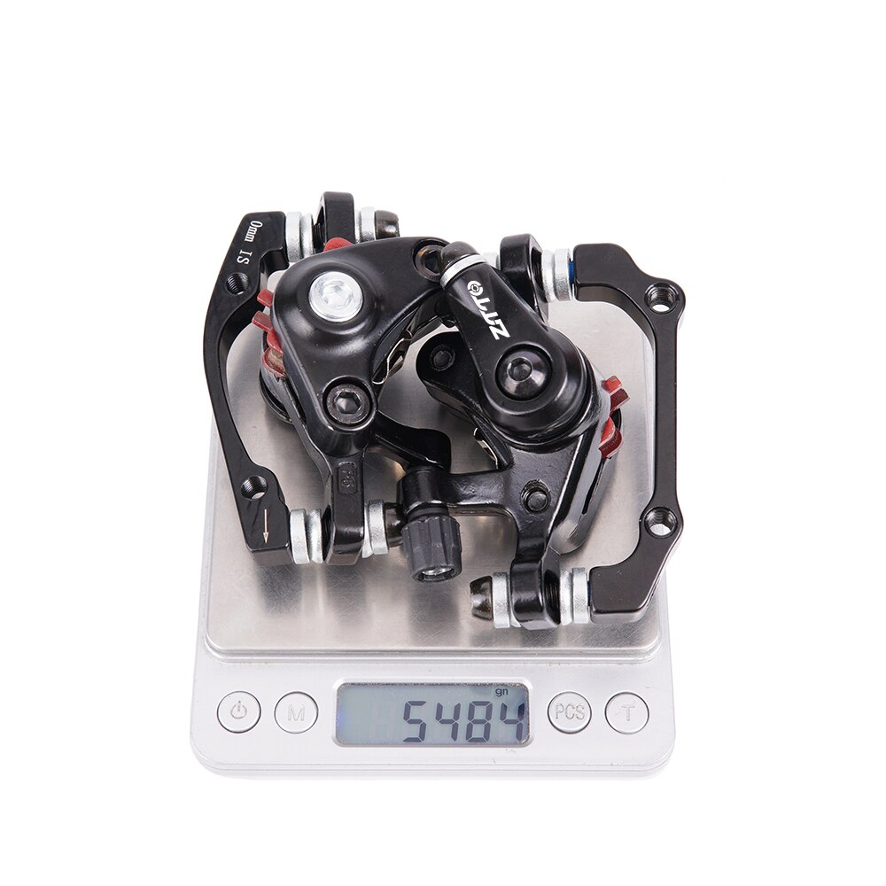 ZTTO Aluminum Alloy Bicycle Front Rear Brake Disc Brake For XC Mountain Bike Mechanical Disc Brake with 160mm Rotor Brake Lever