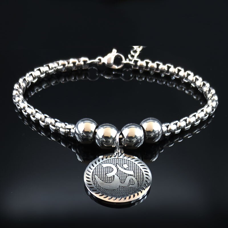 2022 Lotus Edelstahl Manschette Armbinde für Frauen Silber Farbe Armreif Armbänder Schmuck Armbinde acier B18336: G