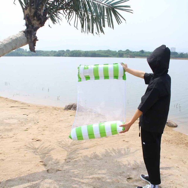 Zomer Opblaasbare Drijvende Rij Stoel Zwembad Float Matrassen Strand Opvouwbare Zwembad Fruit Stoel Hangmat Water Sport Matras: G