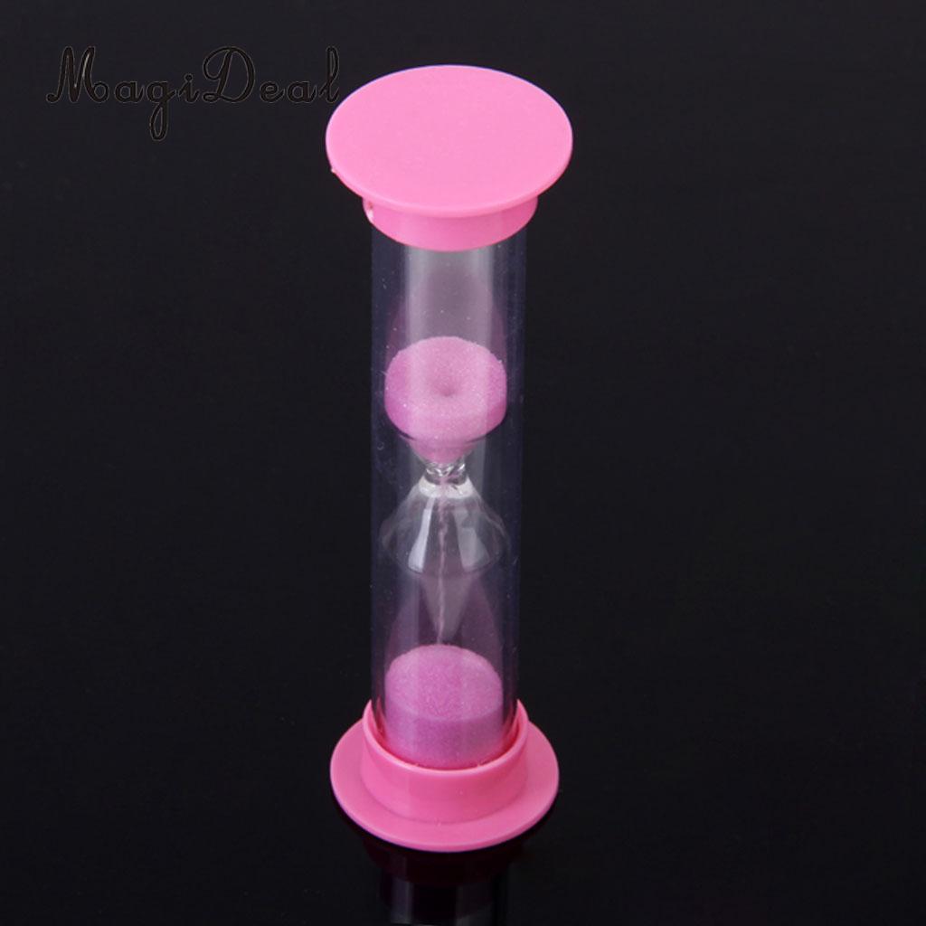 Magideal Home Decoratieve Kleine Klok Timer Countdown Zandloper Zandloper Zand Klok 1/2/3 Min Geel/Blauw/Rode Pick