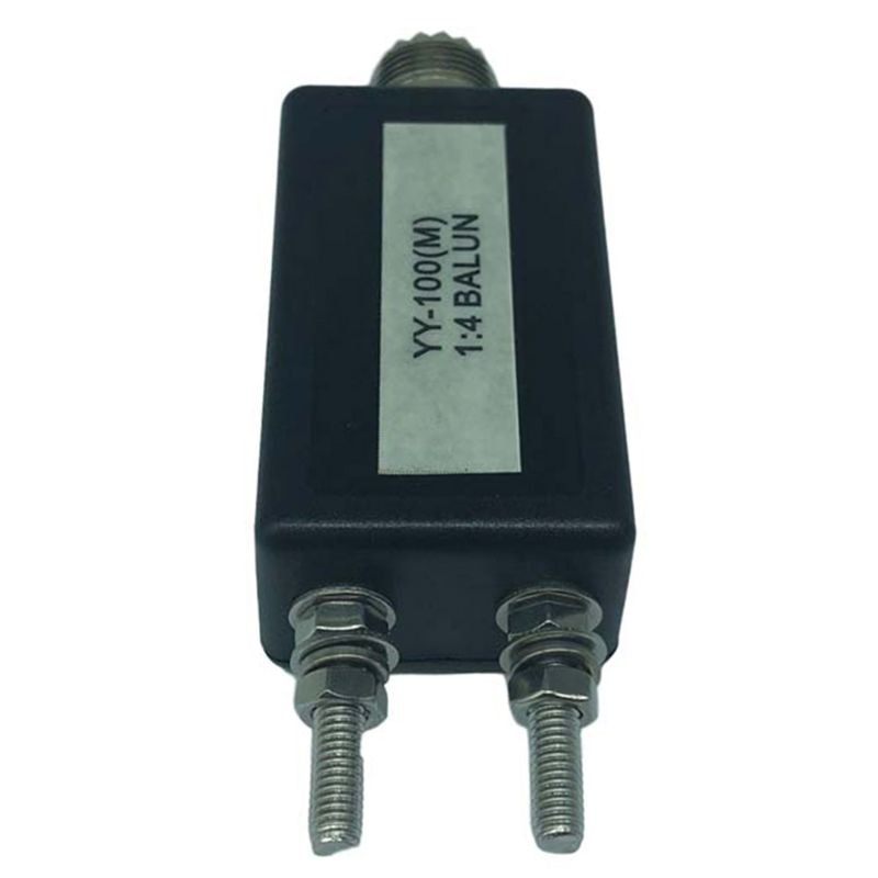 Nueva antena de onda corta 100W 1:4 HF Balun QRP Mini Baluns M tipo Frecuencia de interfaz