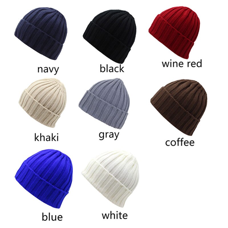 Skullies mössor män vintermössa dam- och #39 ;s vintermössor för kvinnor kepsar sporthuva homme gorro skull kvinnlig stickad mössa