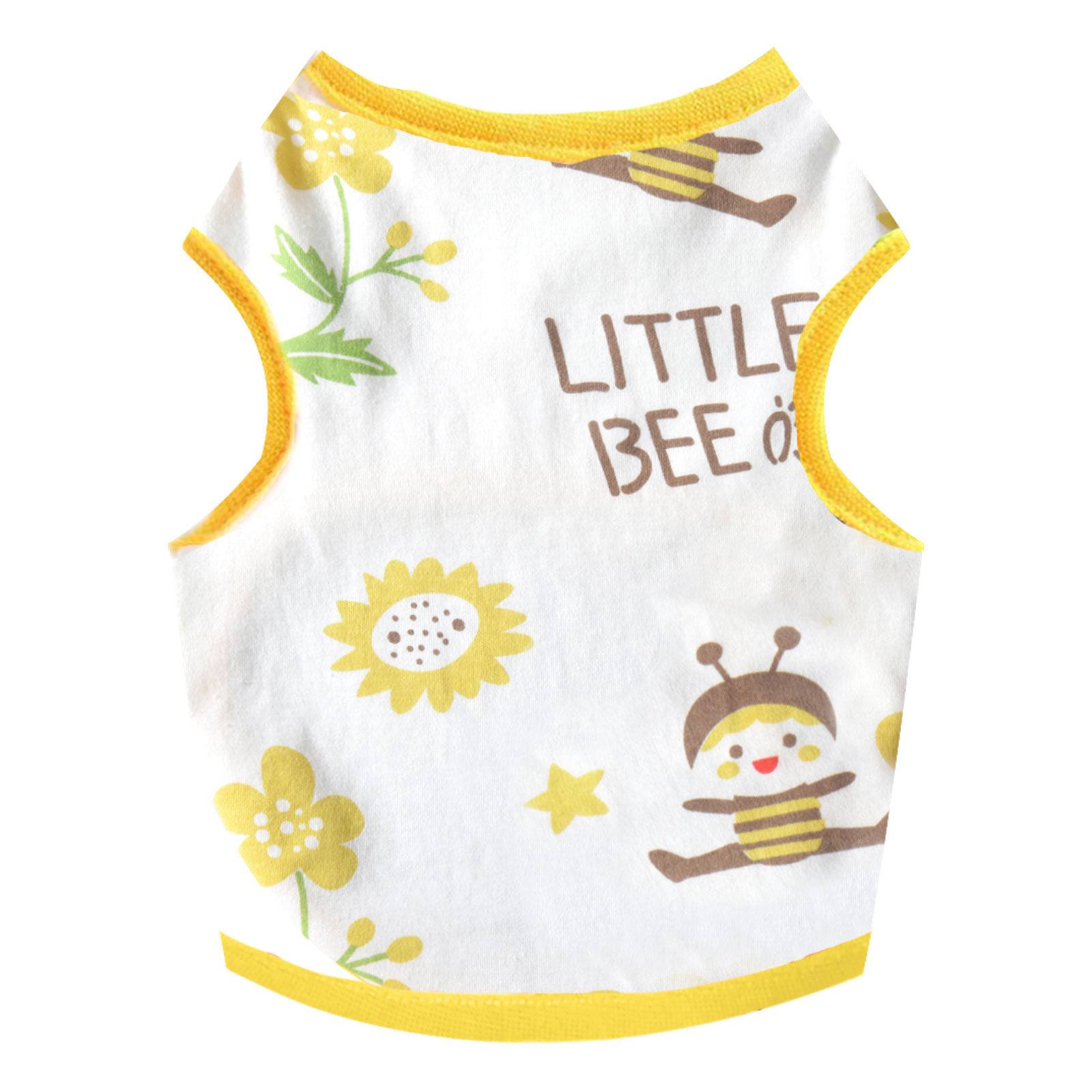 T-Shirt d'été fin et respirant pour chien de petite et moyenne taille, imprimé dessin animé mignon, vêtements Chihuahua Yorkshire GlaPet,: XL / Gris clair