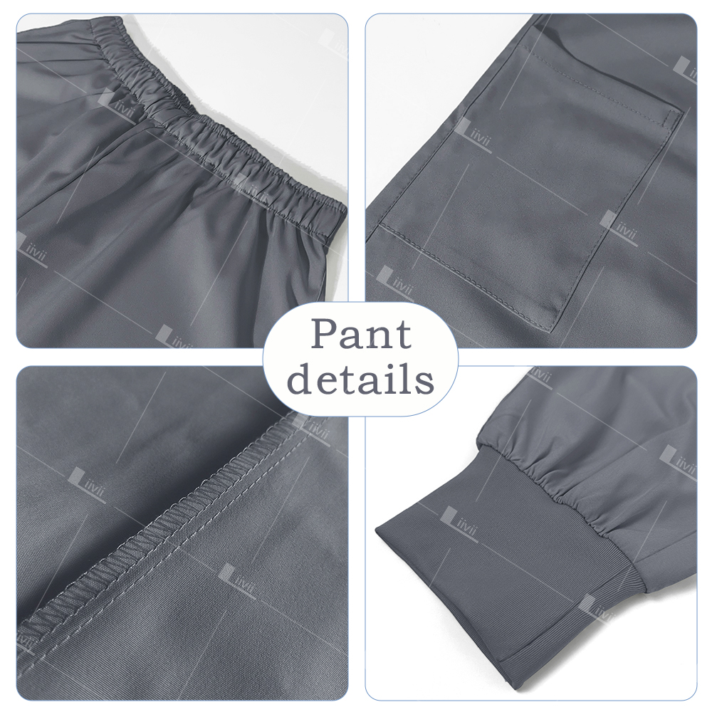 Uniformes quirúrgicos para mujer, conjunto exfoliante médico para enfermera, salón de belleza, ropa de trabajo, top, pantalones, Spa, médico, traje clínico de enfermería